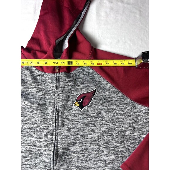 Women's NFL Arizona‎ Cardinals Full Zip Jacket Size XL Hooded LRC7-2 - Picture 6 of 8